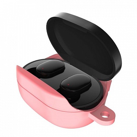 Силиконовый чехол для Redmi AirDots (Розовый)